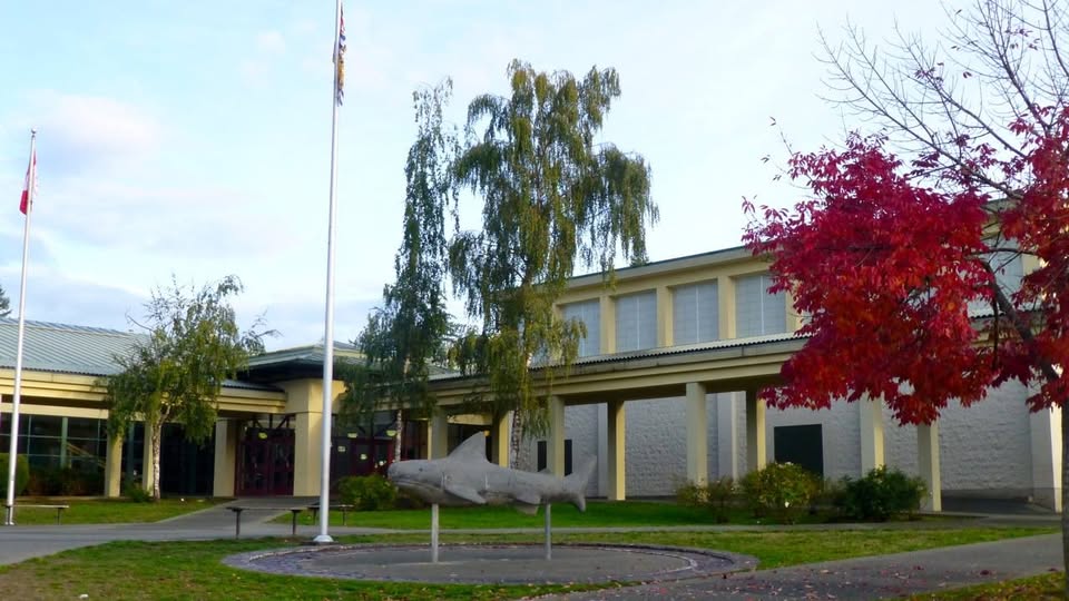 Bayside Middle School in Brentwood Bay